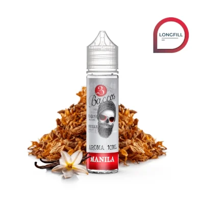 3 Baccos Manila Longfill 10ml