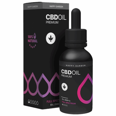 ACEITE CBD FULL SPECTRUM HAPPY GARDEN 5% 10ML