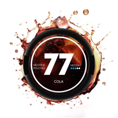 77 Nicotine Pouches Cola Medium