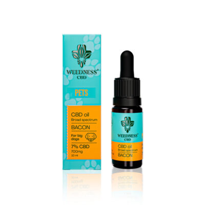 Aceite CBD 7% Perros grandes | Bacon 10ml