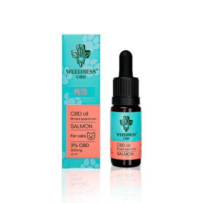 Aceite de CBD 3% Para Gatos Broad Spectrum | Salmon (10ml)