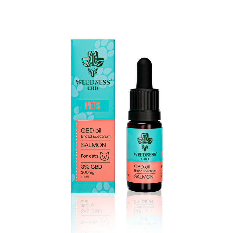 Aceite de CBD 3% Para Gatos Broad Spectrum | Salmon (10ml) 1 Aceite de CBD 3% Para Gatos Broad Spectrum | Salmon (10ml)