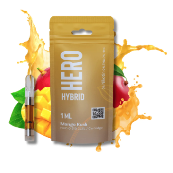 CARTUCHOS HERO THCJD HYBRID MANGO KUSH 1ML