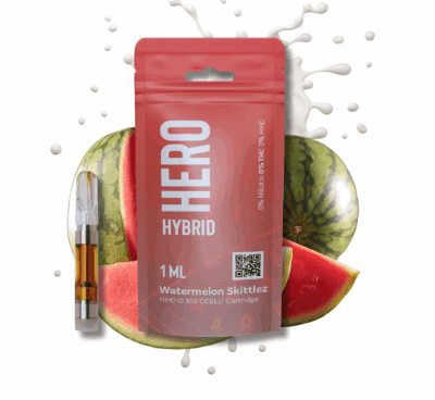 CARTUCHOS HERO THCJD HYBRID WATERMELON SKITTLEZ 1Ml