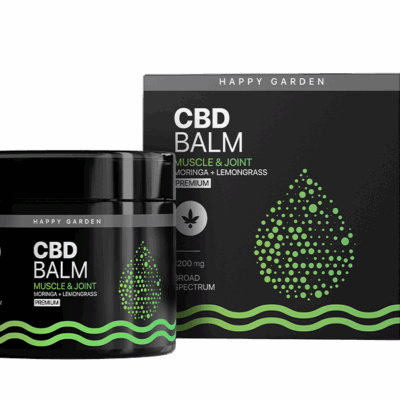 BALM MORINGA LEMON GRASS HAPPY GARDEN CBD 1200MG/50ML