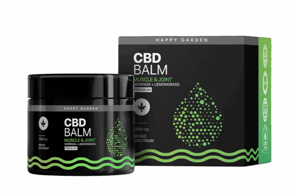 BALM MORINGA LEMON GRASS HAPPY GARDEN CBD 1200MG/50ML