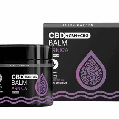 BALM ARNICA HAPPY GARDEN CBD+CBG+CBN 2000MG/50ML