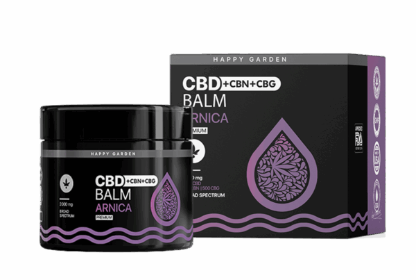 BALM ARNICA HAPPY GARDEN CBD+CBG+CBN 2000MG/50ML