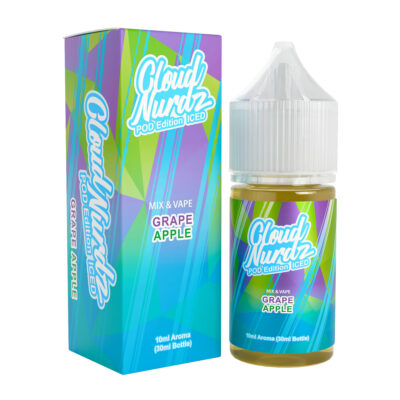 AROMA CLOUD NURDZ GRAPE APPLE ICED 10/30ML