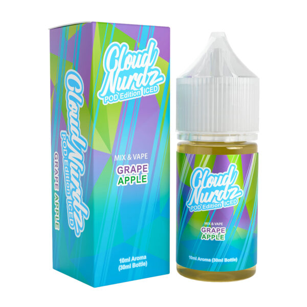 AROMA CLOUD NURDZ GRAPE APPLE ICED 10/30ML