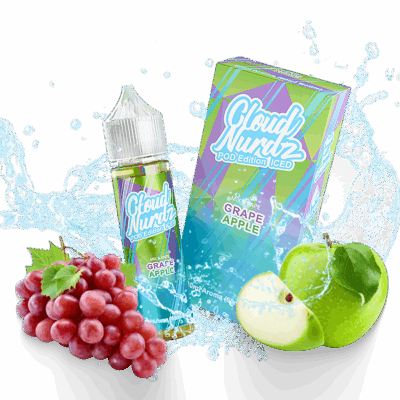 CLOUDNURDZ GRAPE APPLE ICED 20/60ML