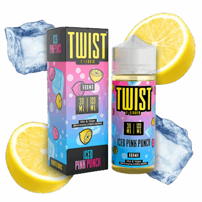 TWIST ICED PINK PUNCH LEMONADE 30/120ML