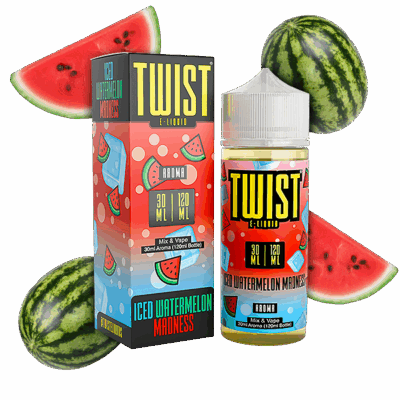 TWIST ICED WATERMELON MADNESS 30/120ML