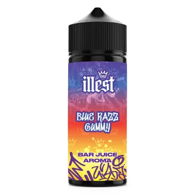 Illest Longfill Blue Razz Gummy 120 ml