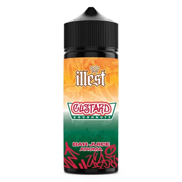 Illest Longfill Custard Donut 120 ml