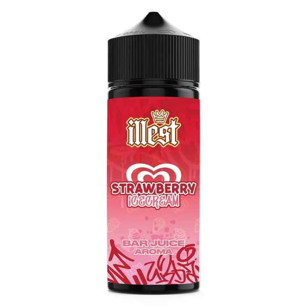 Illest Longfill Strawberry Ice Cream 120 ml