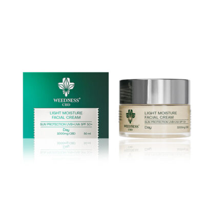 Crema facial de día con protección solar SPF50 y 1000mg CBD 50ml