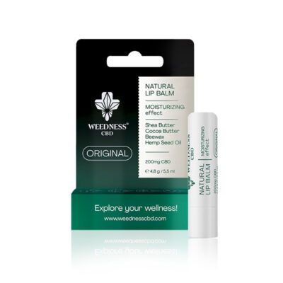 Bálsamo Labial Natural con efecto hidratante 4% CBD