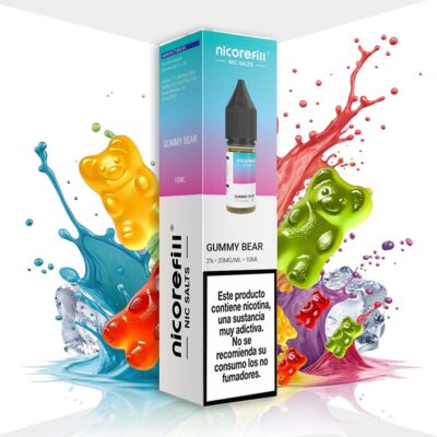 Nicorefill Gummy Bear - Nic Salts 10ml - Pack 5 Unidades