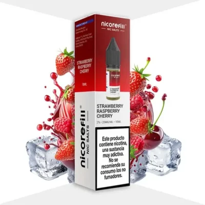 Nicorefill SALTS Strawberry Raspberry Cherry
