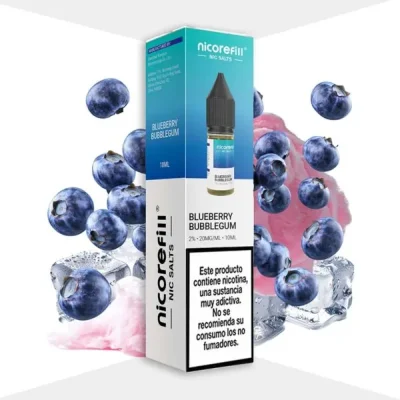 Nicorefill SALTS Blueberry Bubblegum
