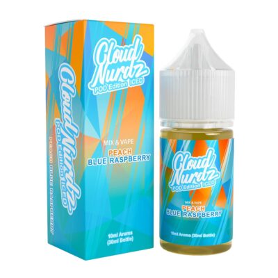 AROMA CLOUD NURDZ PEACH BLUE RASPBERRY ICED 10/30ML