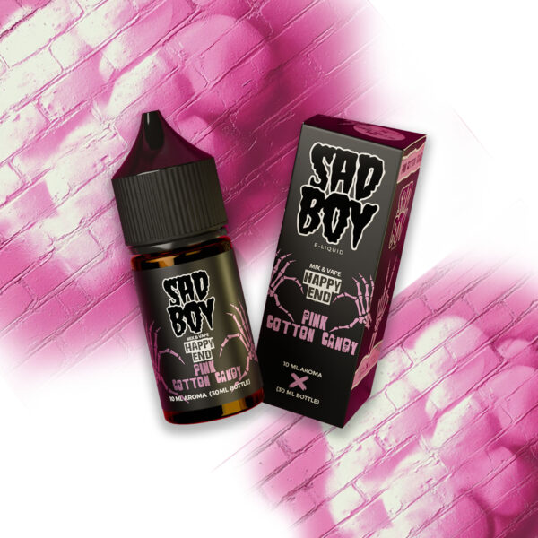 AROMA SADBOY PINK COTTON CANDY 10/30ML