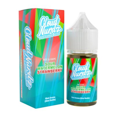 AROMA CLOUD NURDZ SOUR WATERMELON STRAWBERRY ICED 10/30ML