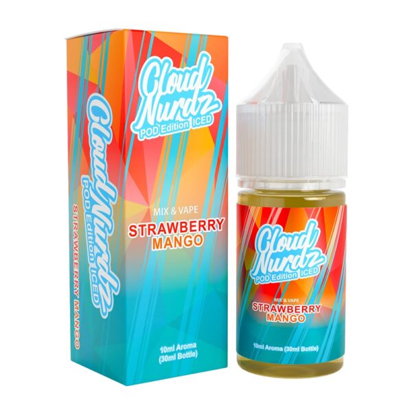 AROMA CLOUD NURDZ STRAWBERRY MANGO ICED 10/30ML
