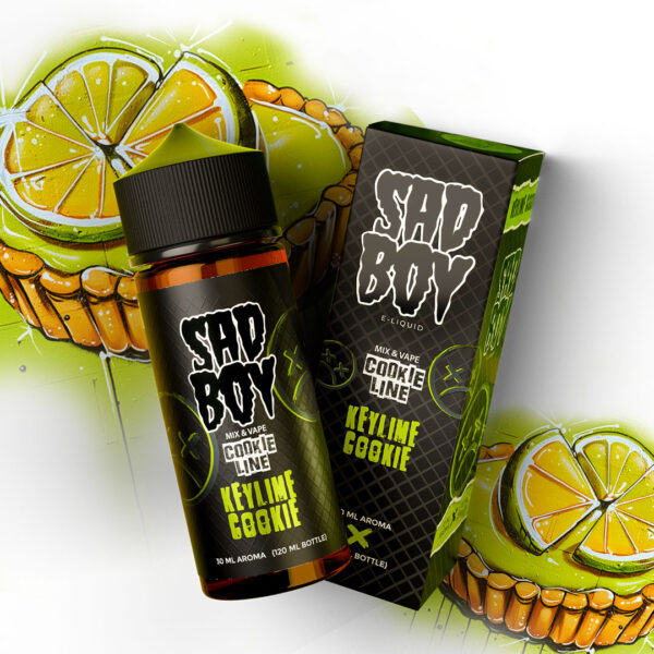AROMA SADBOY KEYLIME COOKIE 30/120ML (LONGFILL)