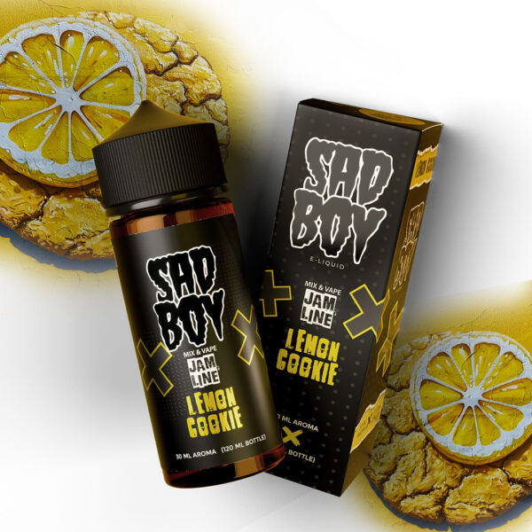 AROMA SADBOY LEMON COOKIE 30/120ML (LONGFILL)