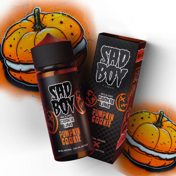 AROMA SADBOY PUMPKIN COOKIE 30/120ML (LONGFILL)