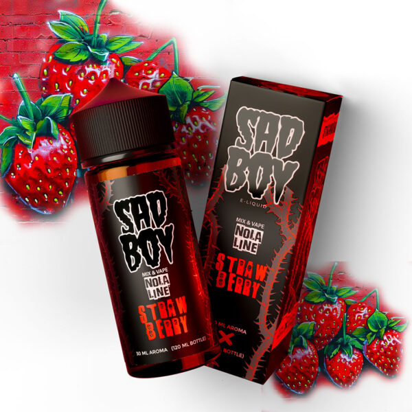 AROMA SADBOY STRAWBERRY NOLA 30/120ML (LONGFILL)
