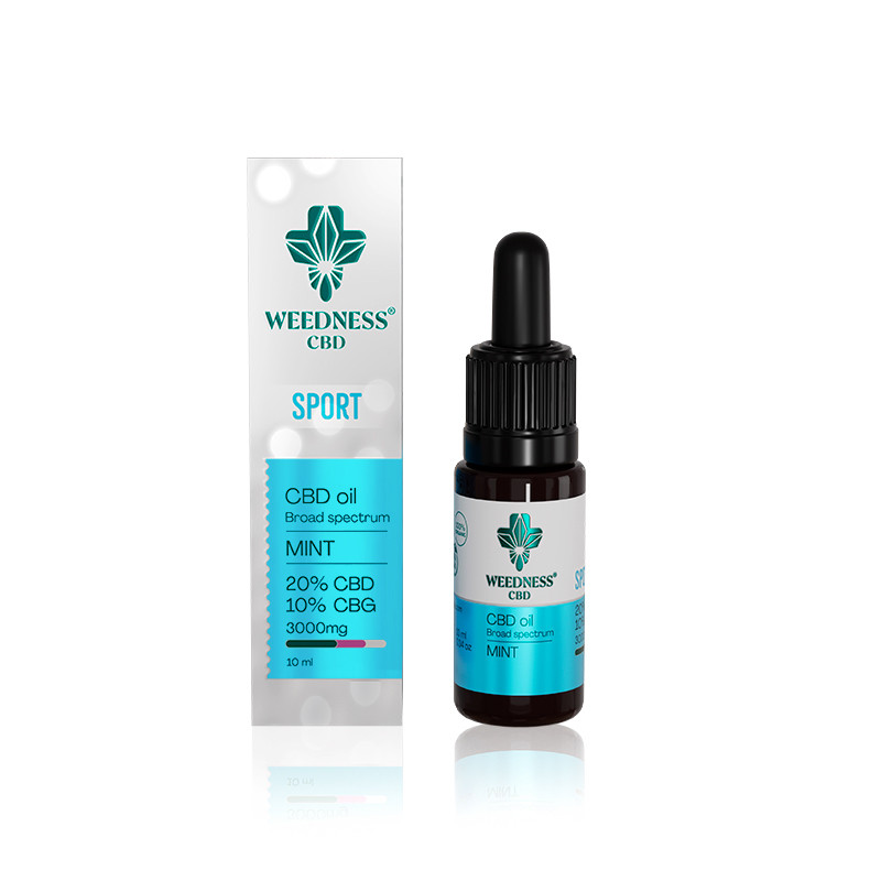 Sport Aceite CBD 20% + CBG 10% | Menta (10ml) 1 Sport Aceite CBD 20% + CBG 10% | Menta (10ml)