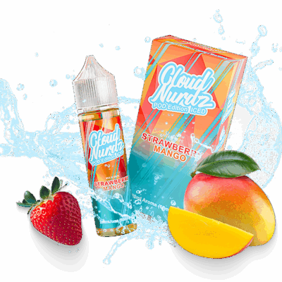 CLOUDNURDZ STRAWBERRY MANGO ICED 20/60ML