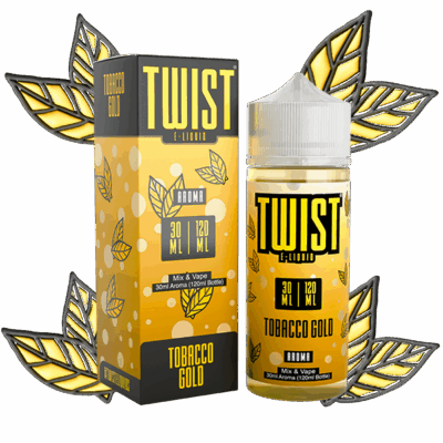 TWIST GOLD TOBACCO 30/120ML