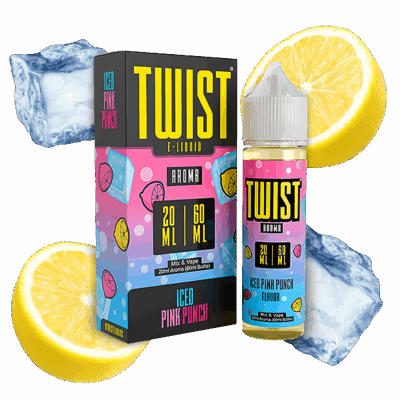 TWIST ICED PINK PUNCH LEMONADE 20/60ML