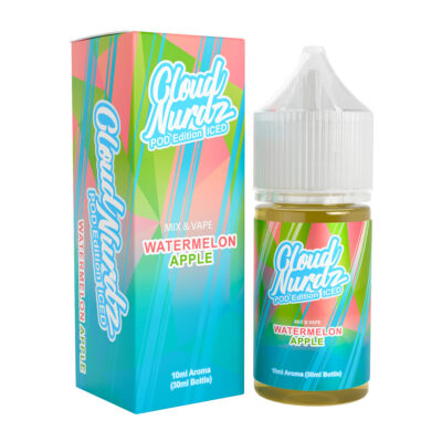 AROMA CLOUD NURDZ WATERMELON APPLE ICED 10/30ML