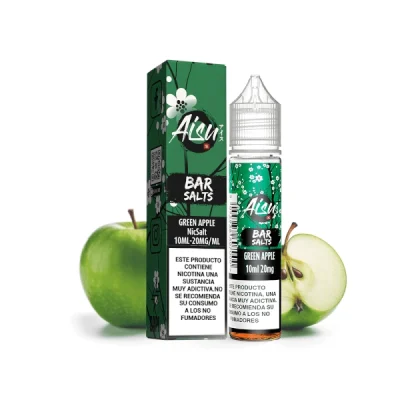 Aisu Bar Salts Green Apple 10ml