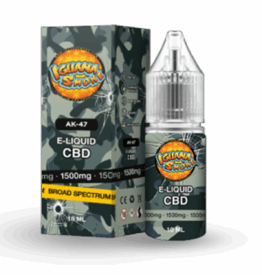 AK-47 Broad Spectrum by Iguana Smoke 10ml - 2500 mg