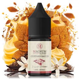 Aroma Custard Bacco 10ml/30 (Longfill) - Magnum Vape - Pack 20 mg