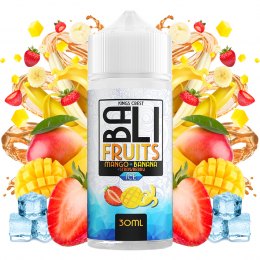 Aroma Mango + Banana + Strawberry Ice 30ml/120 (Longfill) - Bali Fruits by Kings Crest