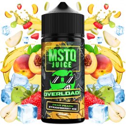 Aroma Pear Peach Strawberry Ice 30ml/120 (Longfill) - MSTQ Juice Overload