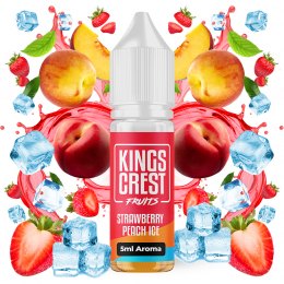 Aroma Strawberry Peach Ice 5ml/15 (Longfill) - Kings Crest