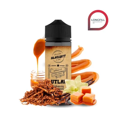 Blackout Outlaw Tobacco Caramel Shot Longfill 10ml