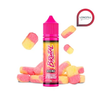 Brutal By Just Juice Rhubarb & Custard Longfill 12ml