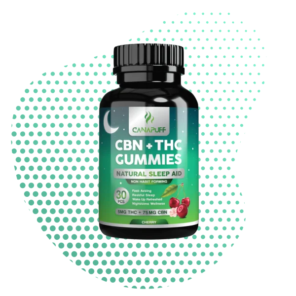 CBN+THC Gummies - Cherry