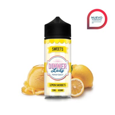 Aroma Dinner Lady Lemon Sherbets Longfill 30ml