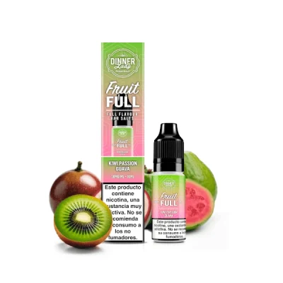 Dinner Lady Salts Fruit Full Kiwi Passion Guava 10ml