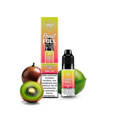 Dinner Lady Salts Fruit Full Kiwi Passion Lime 10ml